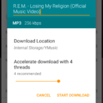 Download option