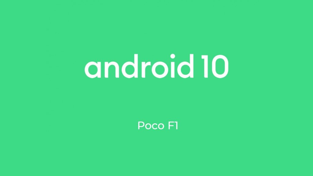 Download Android 10 for Poco F1
