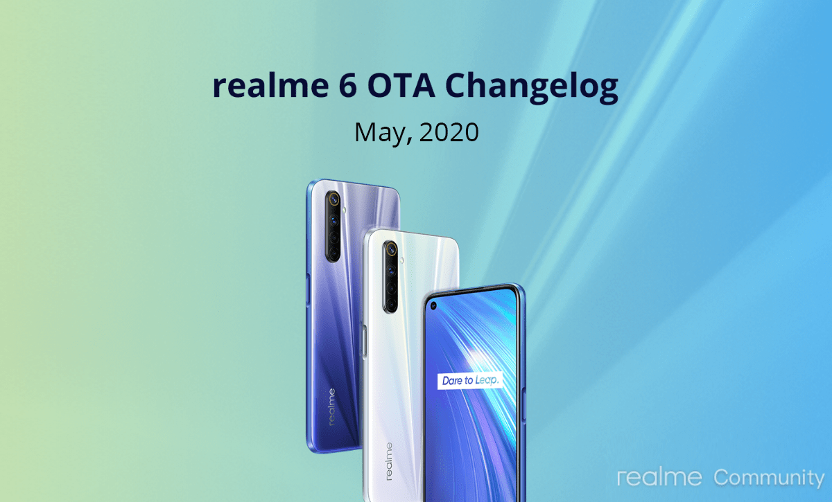 Realme 6 Update May 2020