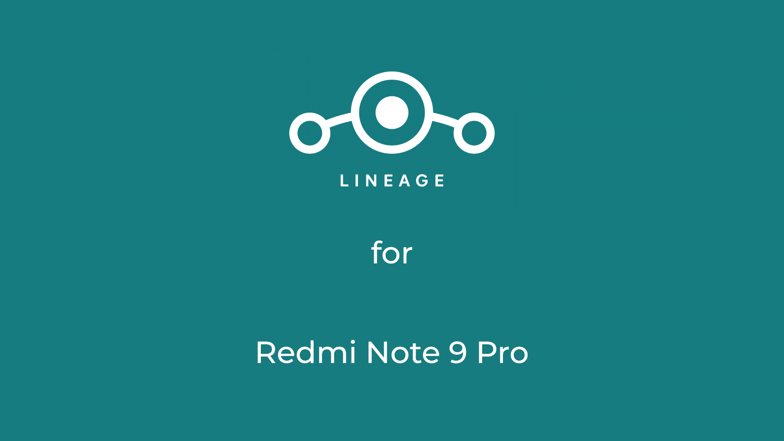 LineageOS 17.1 for Redmi Note 9 Pro