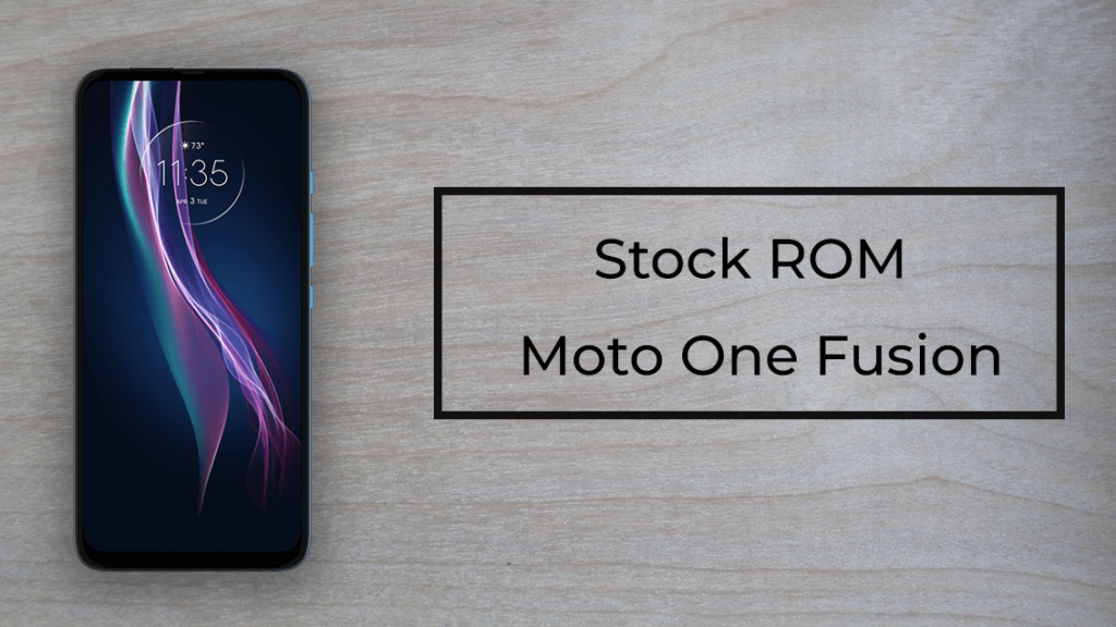Stock ROM for Moto One Fusion