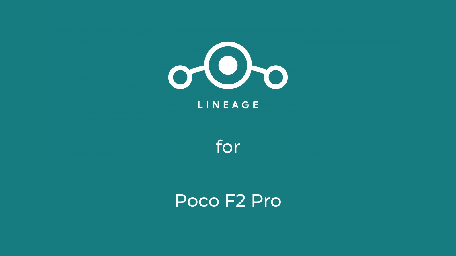 Download LineageOS 17.1 for Poco F2 Pro